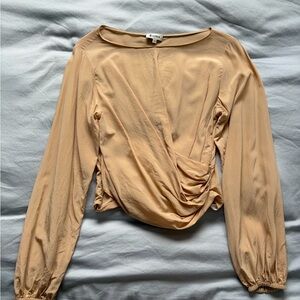 LilySilk | Nipped Waist Crepe De Chine Blouse